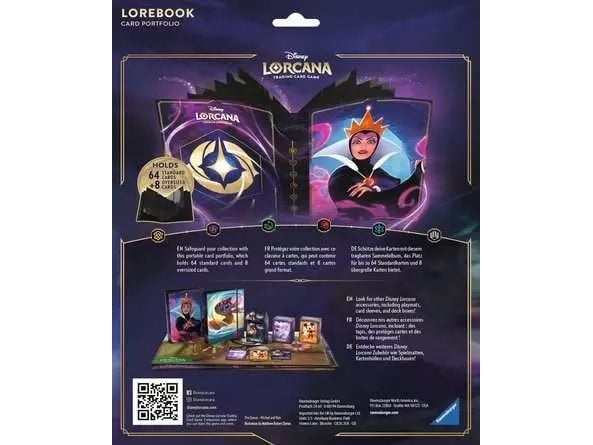 Disney Lorcana Card Portfolio (Set 1-4)  - The Evil Queen