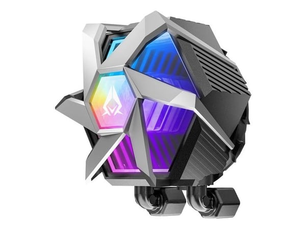 Azza HEX 360, alt-i-ett væskekjøler, 12 cm, 120 m³/t, svart