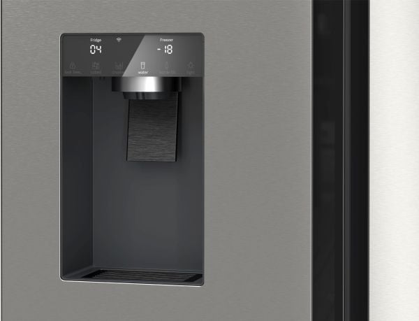 Bosch KFI96APEA Serie 6 side-by-side kyl/frys, borstat stål, anti-fingerprint