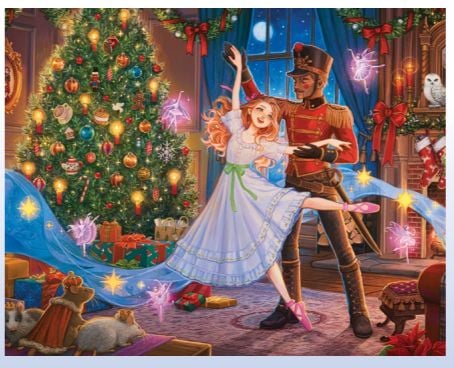 Ravensburger nutcracker Ballet, 200 styck, Jul, 6 År