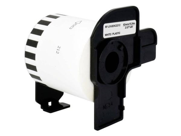 Renkforce RF-6027846, 15,24 m, 6,2 cm, 1 stykker, Hvit, Papir, QL-550 QL-500 QL-500A QL-500BS QL-500BW QL-560VP QL-560 QL-570 QL-580N QL-650TD