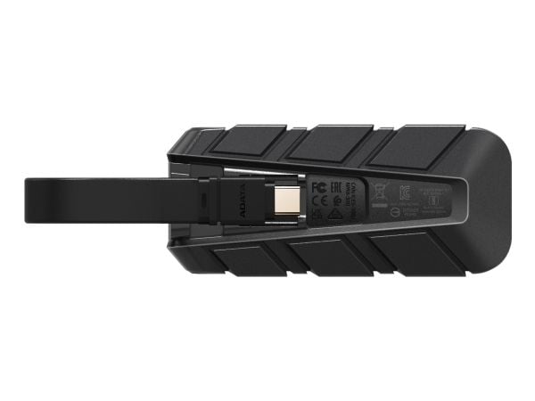 ADATA SC740 - SSD - 1 TB - ekstern (bærbar) - USB 3.2 Gen 2 (USB-C kontakt) - blå, svart