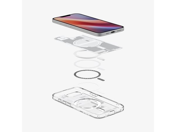 Spigen Ultra Hybrid Zero One (MagFit), deksel, Apple, iPhone 16e, 15,5 cm (6,1"), Hvid