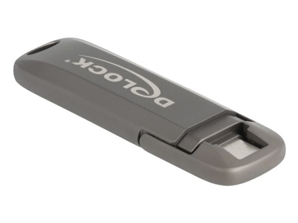 Delock - USB flash-enhet - 256 GB - USB-C