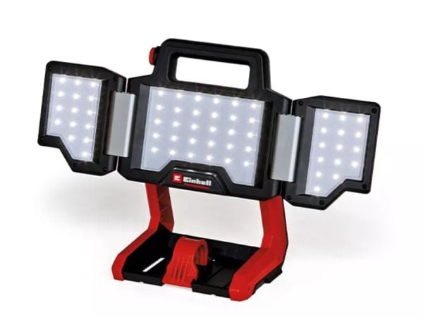 Einhell TP-CL 18/3000 Li Set, LED, 60 ampuller, 1,75 kg, Sort, Rød, Frittstående arbeidslys - SOLO
