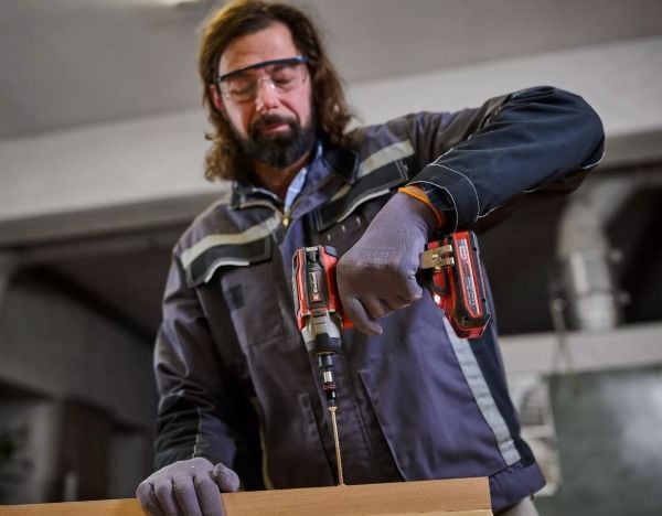 Einhell TP-CI 18/220 Li BL, Slagtrekker, Pistolhåndtak, Sort, Rød, Børsteløs, 2900 RPM, 220 Nm - SOLO
