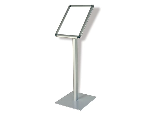 Franken BS0904, Informasjonsvisning, A4, Aluminium, Sølv, Vertikal, 125 mm