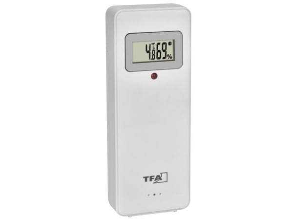 TFA-Dostmann Etna, Sort, Inne hygrometer, Inne Termometer, Utendørs Fuktighetsmåler, Utendørs Barometer, Hygrometer, Termometer, Hygrometer, Termom...