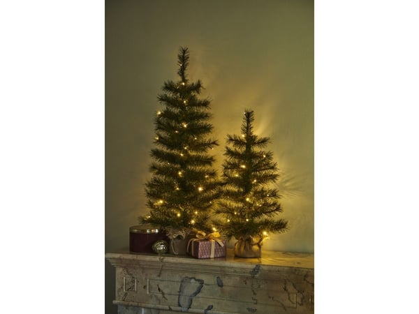 Sirius Home Alvin Tree, Vihreä, LED, 20 lamppua, Lämmin valkoinen, Akku, 600 mm