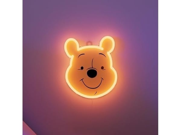 Taklampe Yellowpop Disney Winnie the Pooh-ansikt