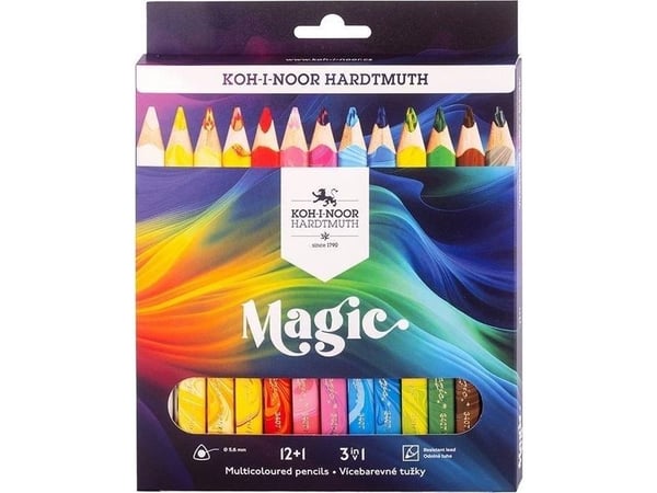 Koh I Noor Magic Trio 12+1 farger Koh I Noor Magic Trio 12+1 farger