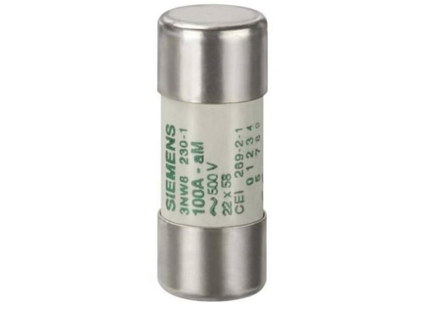 Siemens 3NW82241 Sylinterisikringsindsats 80 A 500 V 10 stk 10 stk