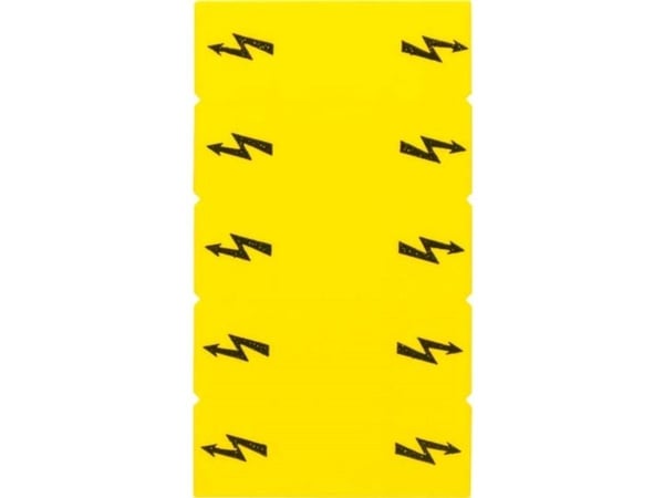 Siemens Warnschild 8WH9065-5BA06, Gul, 2 g, 50 mm, 22 mm, 4 mm