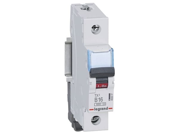 Legrand TX3, Pienoiskatkaisija, Tyyppi B, IP20, 240 - 415 V