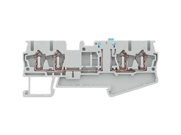 Siemens 8WH2004-6CF00 Mittauskiilapääte Jousikuormitettu liitäntä Harmaa 1 kpl
