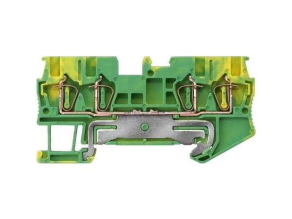 Siemens 8WH2004-0CE07 Maadoitusliitin Jousikuormitettu liitäntä Vihreä-keltainen 1 kpl