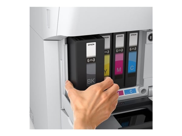 Epson WorkForce Pro EM-C7100DWF - Multifunksjonsskriver - farge - ink-jet - A3 (297 x 420 mm) (original) - A3 (medie) - opp til 22 spm (kopiering) ...