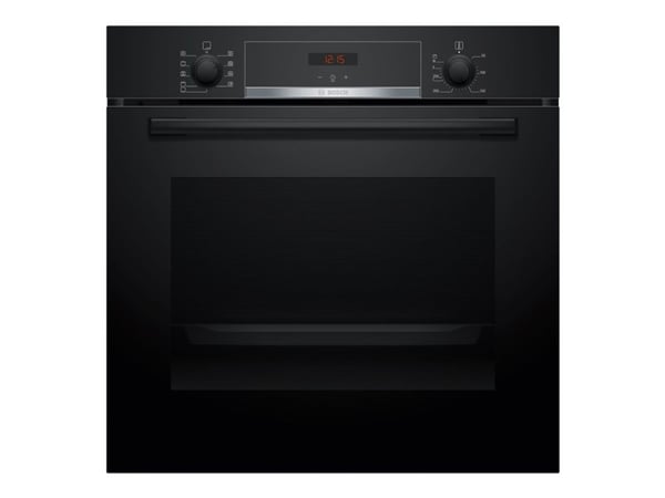 Bosch Serie | 4 HBA534BB3 - Uuni - sisäänrakennettu - markkinarako - leveys: 56 cm - syvyys: 55 cm - korkeus: 58,5 cm - itsepuhdistuva - luokka A+ ...