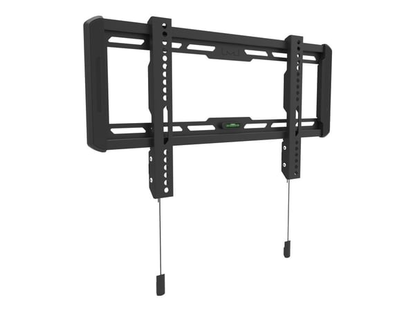 Multibrackets M OLED Wallmount Fixed - Brakett - for LCD TV / kurvet LCD TV - plastikk, aluminium, stål - svart - skjermstørrelse: 32"-65" - veggmo...