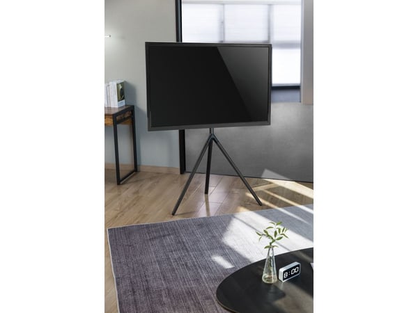 Sinox Tripod TV gulvstand med drejbar top. 45"-65". Sort
