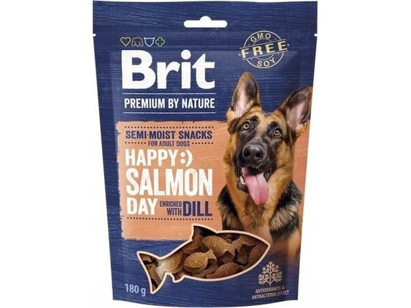 Brit BRIT PREMIUM DOG SNACK SALMON WITH DILL 180 g