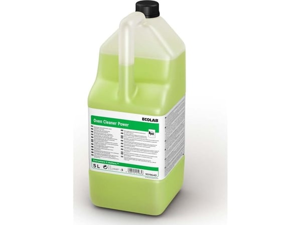 ECOLAB Oven Cleaner Power - Rengjøringsmiddel/fettfjerner - væske - jerrykanne - 5 L - profesjonell - konsentrert