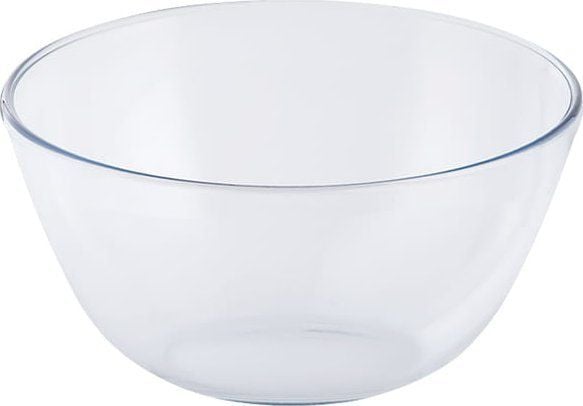 TERMISIL Salatskål, varmebestandig glassbolle, 23 cm, 2,8 L, til salat, frukt