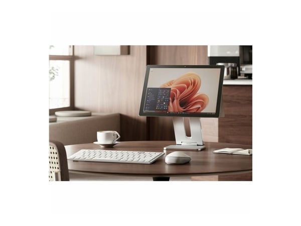 Kensington Elevated Stand for Surface - Notebookstativ - hevet - bordtopp - platina