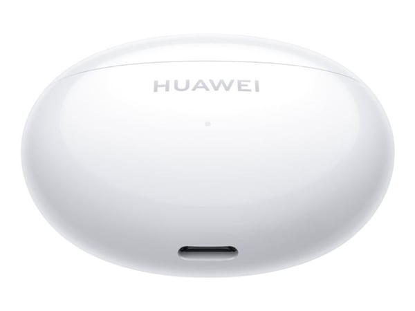 Huawei FreeBuds 6i - True wireless-hodetelefoner med mikrofon - i øret - Bluetooth - aktiv støydemping - hvit