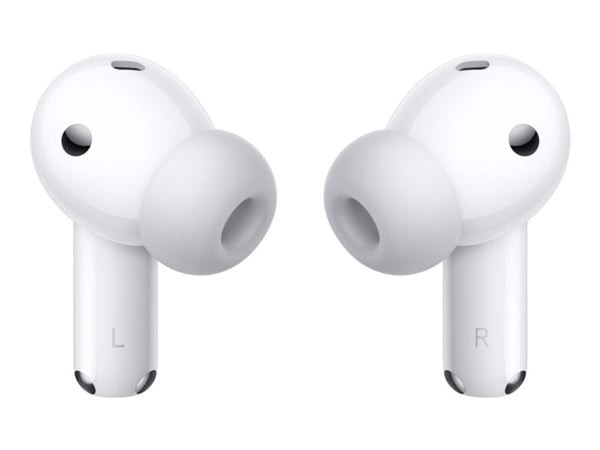 Huawei FreeBuds 6i - True wireless-hodetelefoner med mikrofon - i øret - Bluetooth - aktiv støydemping - hvit