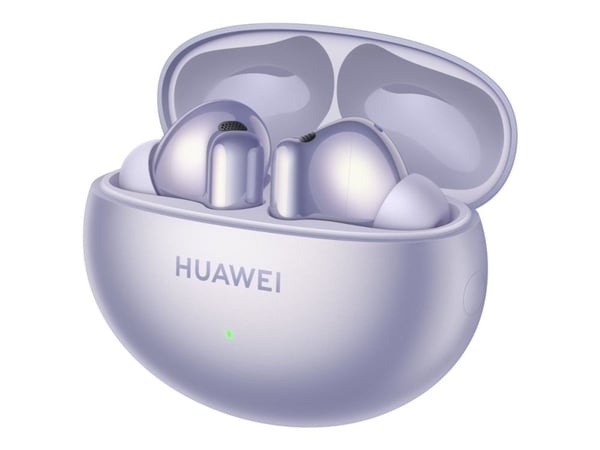 Huawei FreeBuds 6i - True wireless-hörlurar med mikrofon - inuti örat - Bluetooth - aktiv brusradering - lila