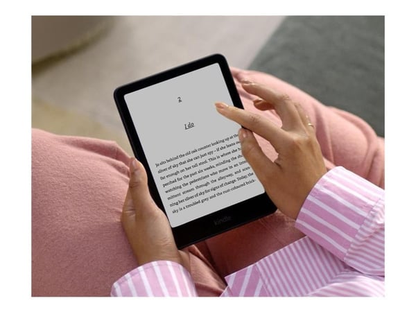 Amazon Kindle Paperwhite - 12:e generation - eBook-läsare - 16 GB - 7" monokrom Paperwhite - pekskärm - Bluetooth, Wi-Fi - svart - annonser stöds p...