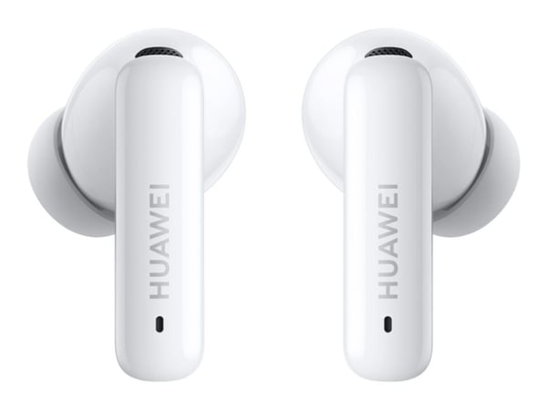 Huawei FreeBuds 6i - True wireless-hodetelefoner med mikrofon - i øret - Bluetooth - aktiv støydemping - hvit