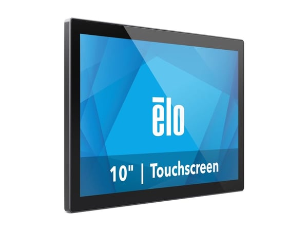 Elo 1004LS - LED-skjerm - 10.1" - berøringsskjerm - 1280 x 800 Full HD @ 60 Hz - 400 cd/m² - 800:1 - 30 ms - USB-C - høyttalere - mørk grå