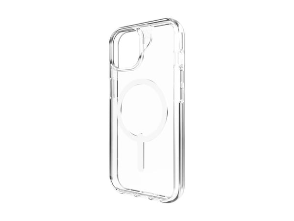 Zagg Crystal Palace - Baksidedeksel for mobiltelefon - stativ - grafen - blank - for Apple iPhone 13, 14, 15, 16e, 17e