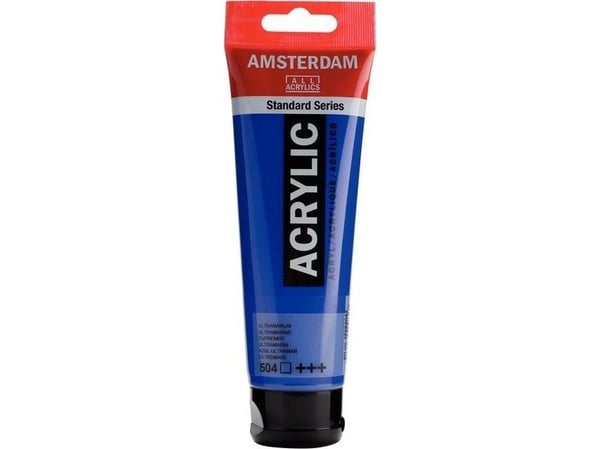 Amsterdam Standard Series Acrylic Tube Ultramarine 504