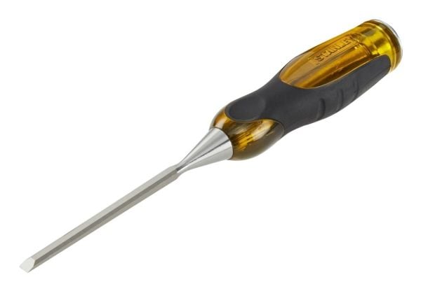 Stanley FATMAX 0-16-251, Bred meisel, Kromvanadiumstål, Sort, Gult, Metall, Plast, Gummi, 6 mm, 12,5 cm