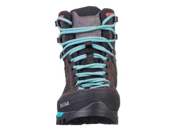 Salewa MTN Trainer Mid GTX, Hunkjønn, Voksen, Sort, Blå, Utestøvler, Turgåing, Turgåing, Black Magnet/Viridian Green
