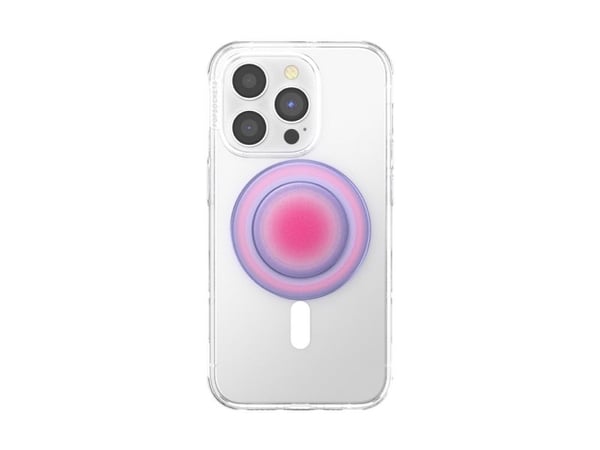 PopSockets Aura, Grep, Rosa, Lilla, Ingen mønster, Apple, iPhone 12+, 1 stykker