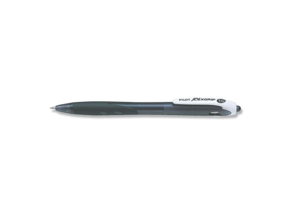 Kulpenna, Pilot BeGreen Rexgrip, påfyllningsbar, 1 mm, svart (förpackning med 10 st)