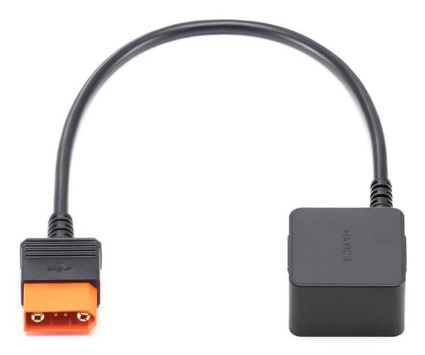 DJI - Strømkabel - Smart DC (SDC) (hann) - 40 cm - for Mavic 3 Classic, 3 Enterprise, 3 Pro; Power 1000