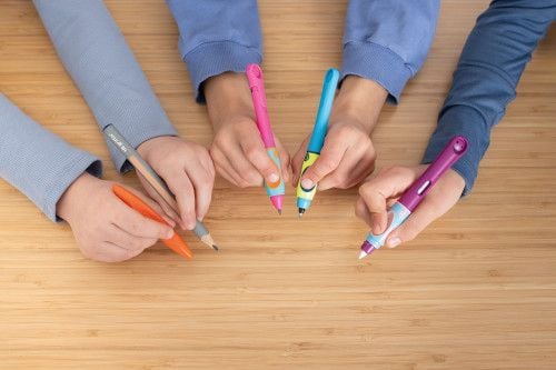 Pelikan 605366, 4 färger, Blandade färger, Svart, Blå, Rosa, Blandade färger, 12 styck