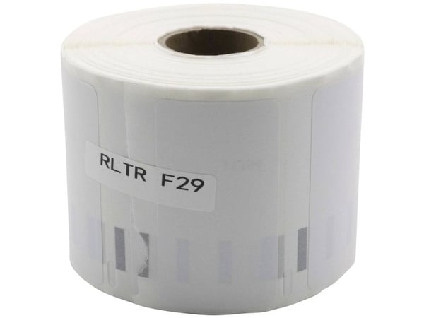 Renkforce RF-6027526, Valkoinen, Itseliimautuva tulostinetiketti, Jatkuva etiketti, Rulla, Paperi, Suoralämpöetiketti