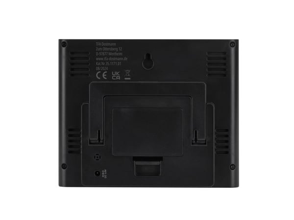 TFA-Dostmann 35.1171.01, Sort, Inne hygrometer, Inne Termometer, Utendørs Fuktighetsmåler, Utendørs Barometer, Hygrometer, Termometer, Hygrometer, ...