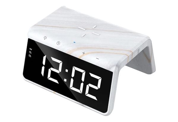 Havit Charger W320 MARBLE 20253113000, Auto, USB, Langaton lataaminen, Marmorinvärinen