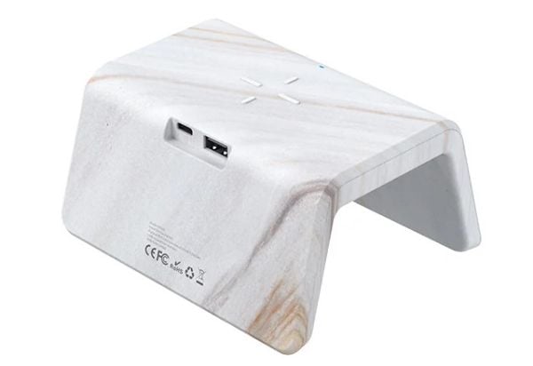Havit Charger W320 MARBLE 20253113000, Automatisk, USB, Trådløs lading, Marmorfarget