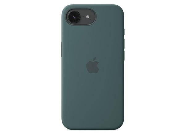 Apple - Baksidedeksel for mobiltelefon - silikon - innsjøgrønn - for iPhone 16e