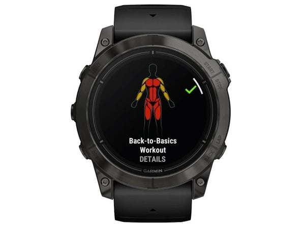 Garmin Epix Pro (Gen 2) 51 Sapphire Carbon Harmaa