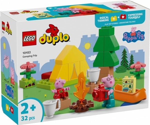 LEGO DUPLO 10453 huvipuistosetti, Peppa Pig, 53 osaa
