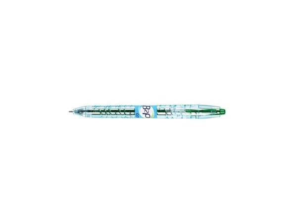Pilot B2P, Vihreä, Läpinäkyvä, Vihreä, Muovi, 0,7 mm, 0,39 mm, 10 kpl